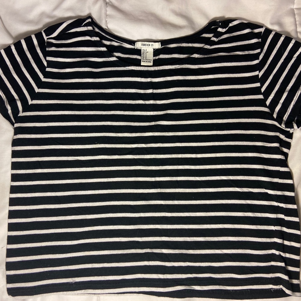Forever 21 Loose stripped top